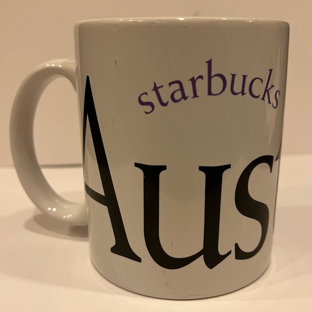VINTAGE STARBUCKS COLLECTOR SERIES CITY MUG